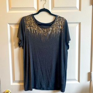 4/$20 Sparkle Drip Tee